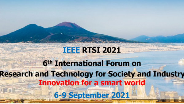 IEEE RTSI 2021 - Forum on  Research and Technologies for Society and Industry Innovation for a smart world