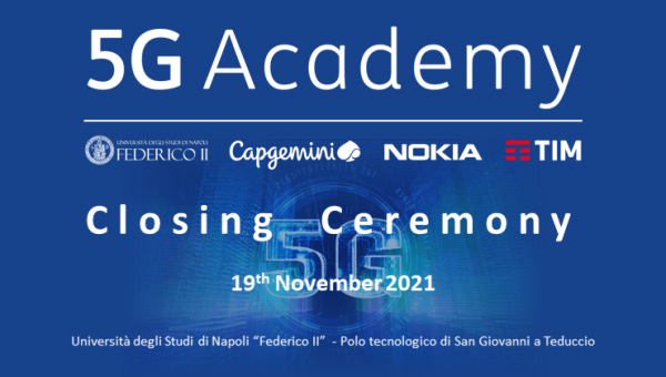 Cerimonia Conclusiva della II Edizione della 5G Academy