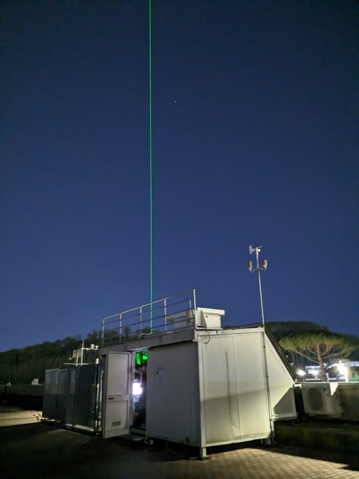 LIDAR per misure di aerosol “remote sensing”