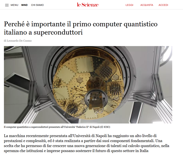 Computer Quantistico