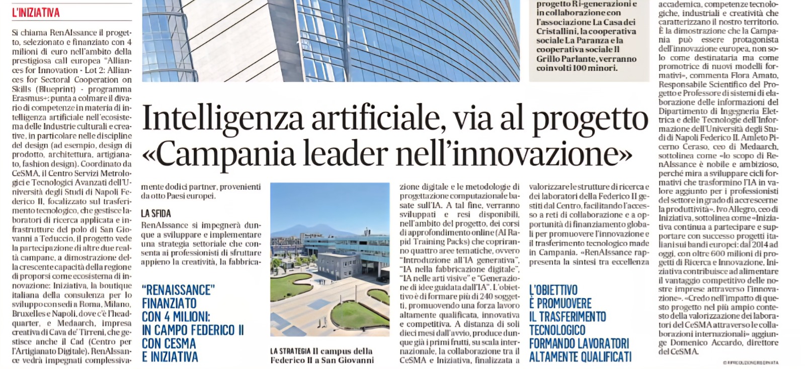 Intelligenza Artifiiale - CeSMA leader nell’innovazione